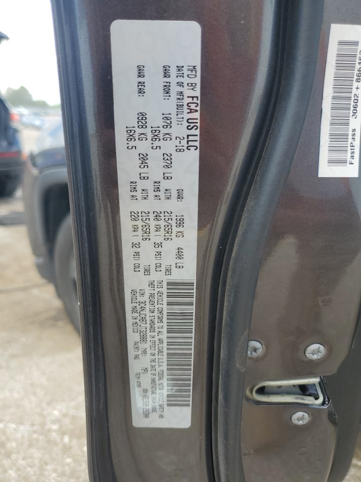 2018 Jeep Compass Sport VIN: 3C4NJCAB7JT328881 Lot: 70125555