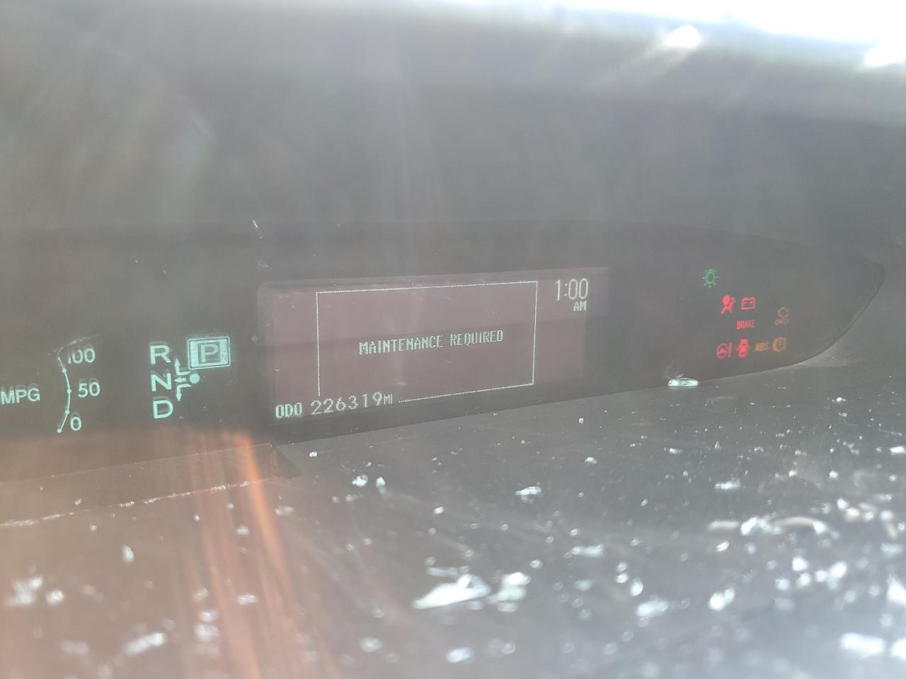 2013 Toyota Prius VIN: JTDKN3DU8D1680092 Lot: 69884615