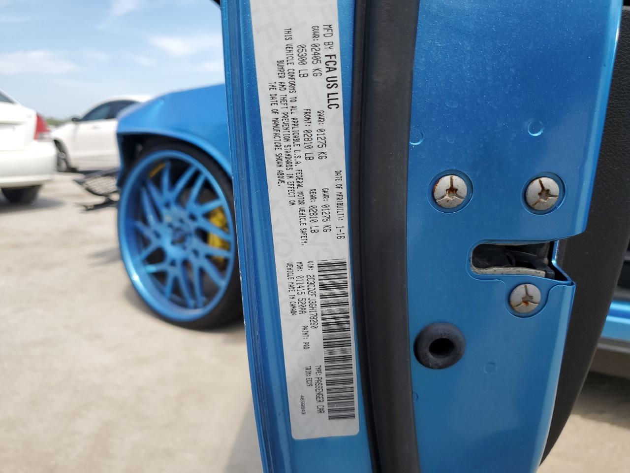 2016 Dodge Challenger R/T Scat Pack VIN: 2C3CDZFJ3GH178260 Lot: 68837505