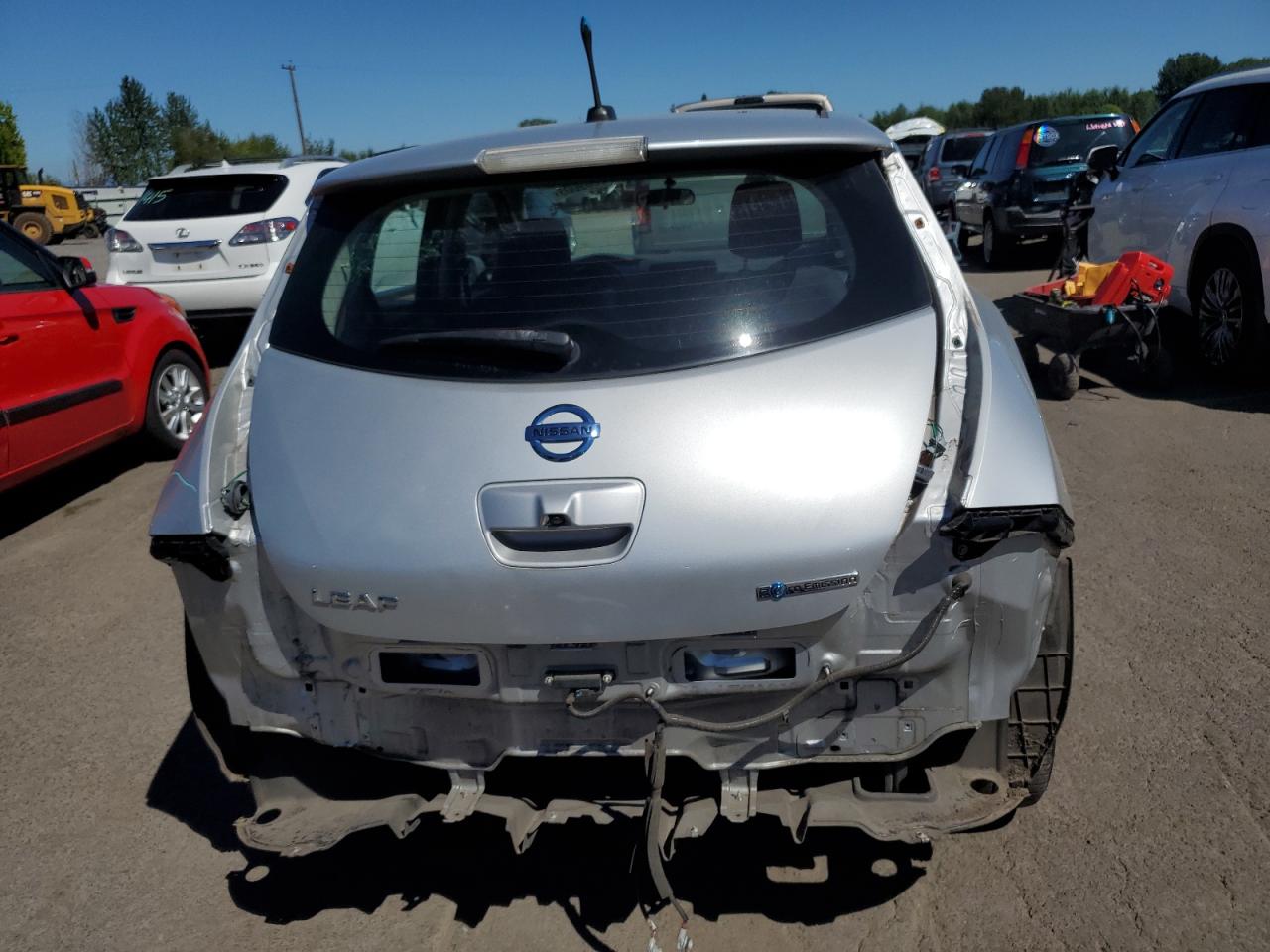2014 Nissan Leaf S VIN: 1N4AZ0CP1EC330809 Lot: 66889005