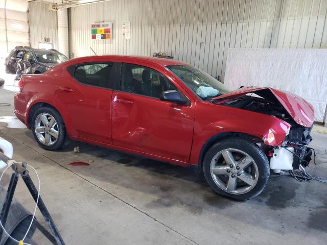  DODGE AVENGER 2013 Red