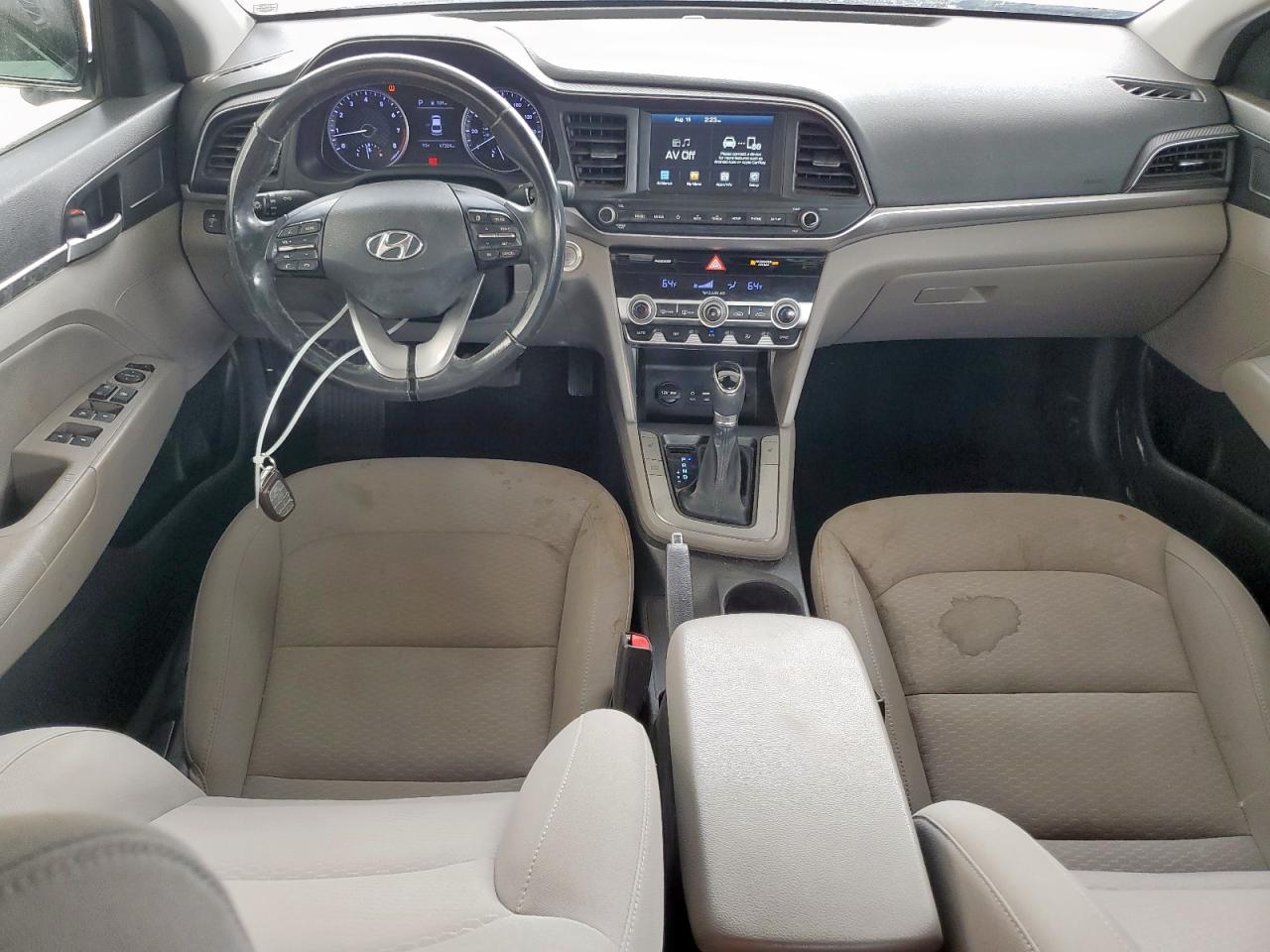2019 Hyundai Elantra Sel VIN: KMHD84LF9KU851528 Lot: 68425135