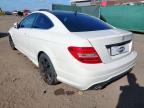 2012 MERCEDES-BENZ C CLASS AMG SPORT EDITION 125 for sale at Copart PETERLEE