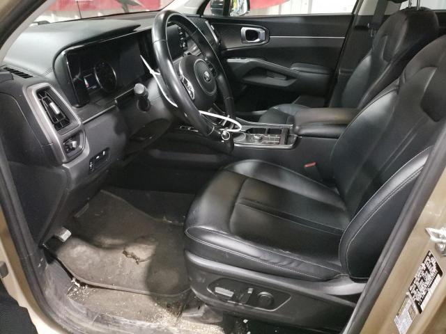  KIA SORENTO 2021 Золотой