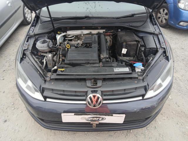 2013 VOLKSWAGEN GOLF S BLU