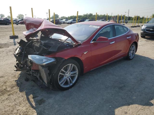 TESLA MODEL S 2015 Red