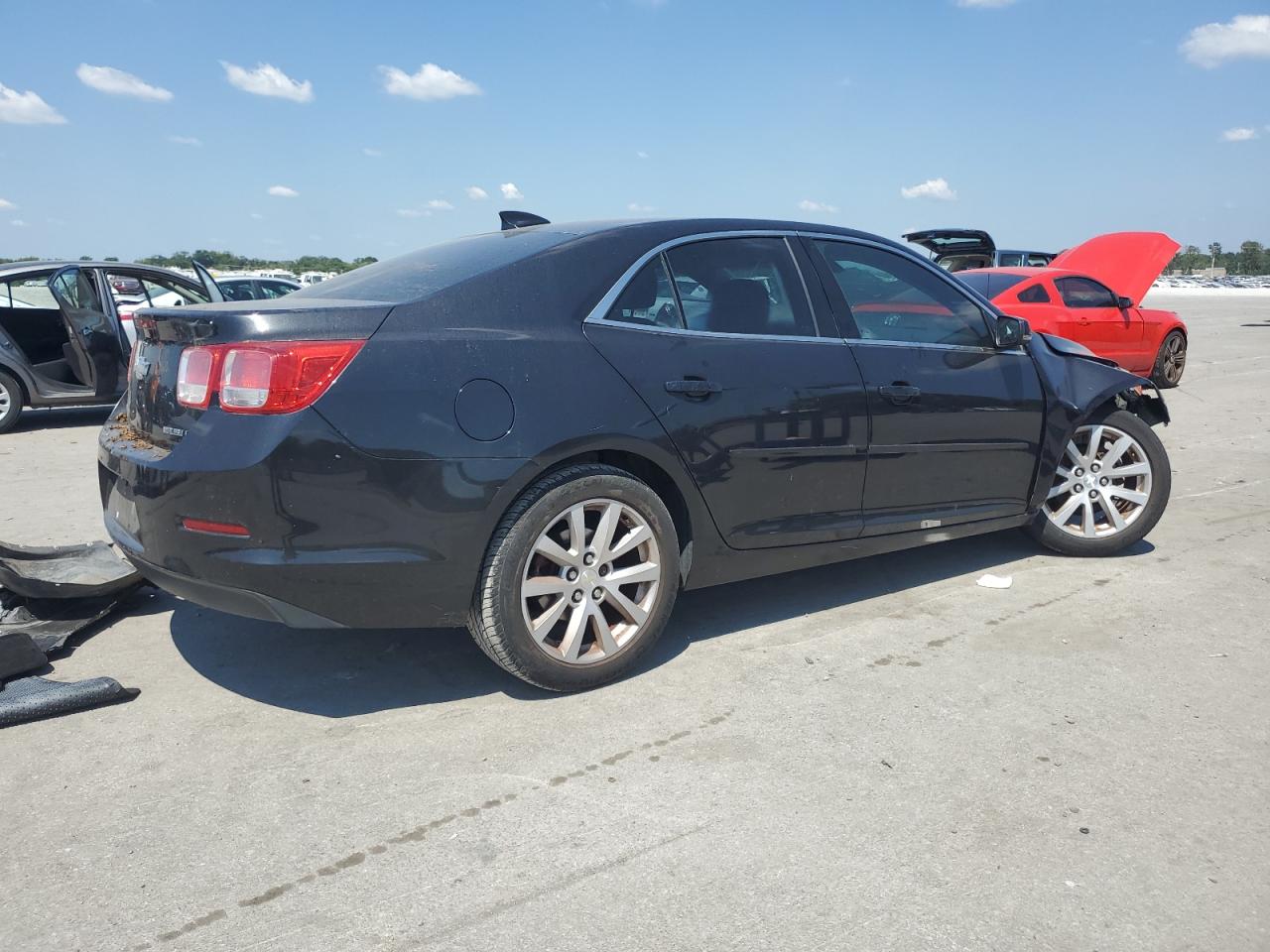 2015 Chevrolet Malibu 2Lt black sedan gasoline 1G11D5SL6FF163926 photo #4