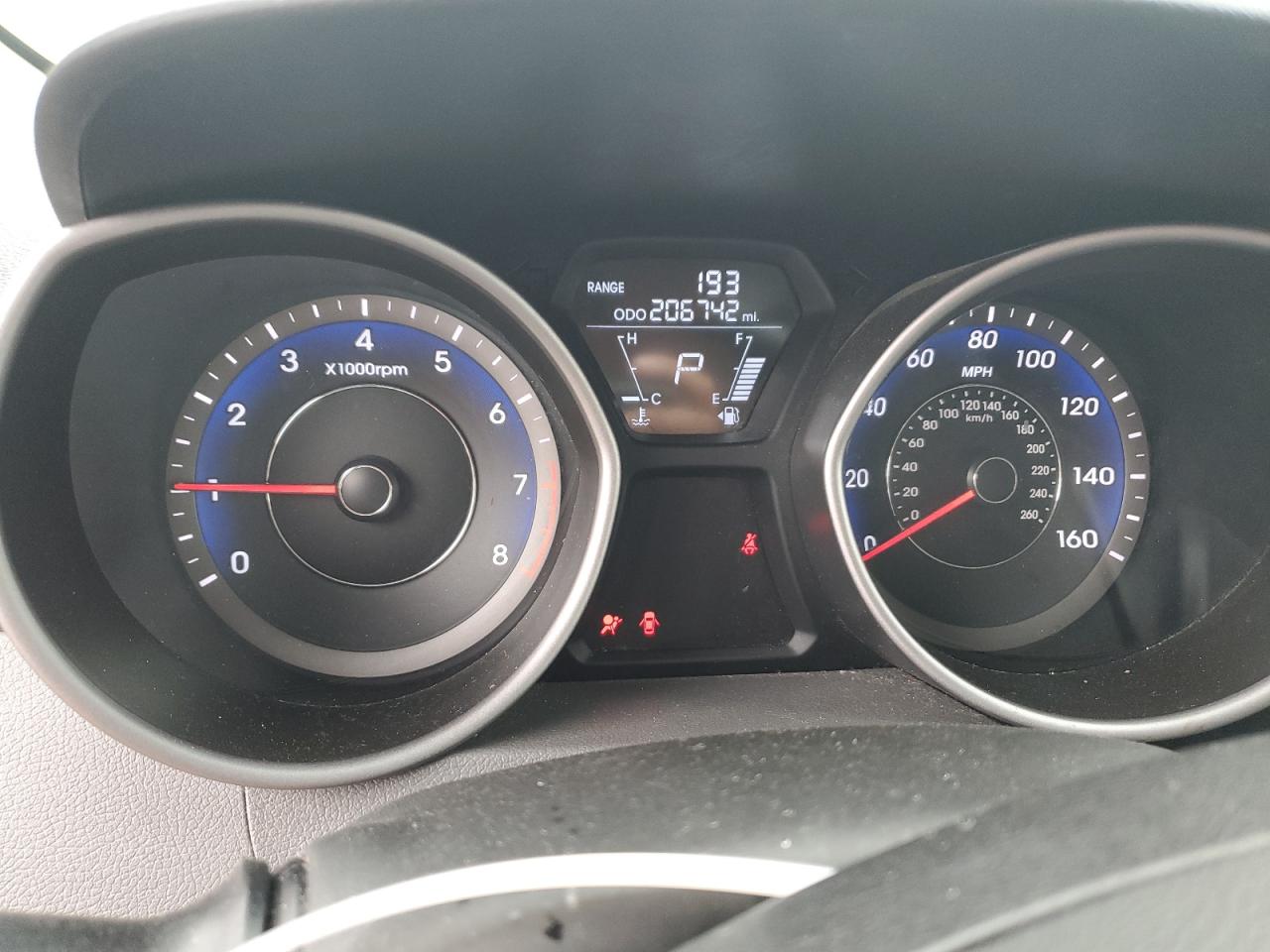 2013 Hyundai Elantra Gls VIN: KMHDH4AE1DU012504 Lot: 80784765