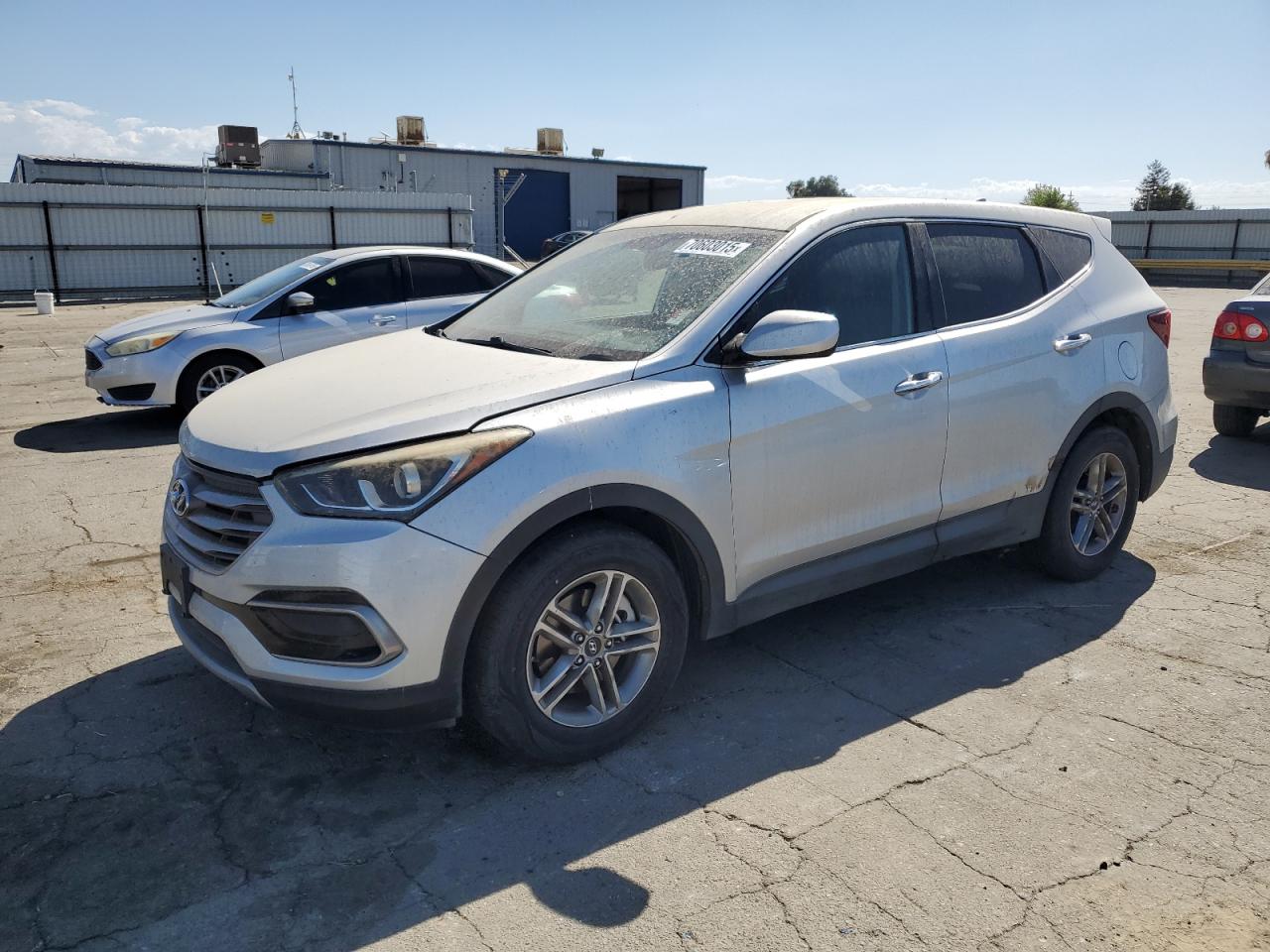 2017 Hyundai Santa Fe Sport silver suv gas 5XYZT3LB1HG408882 photo #1