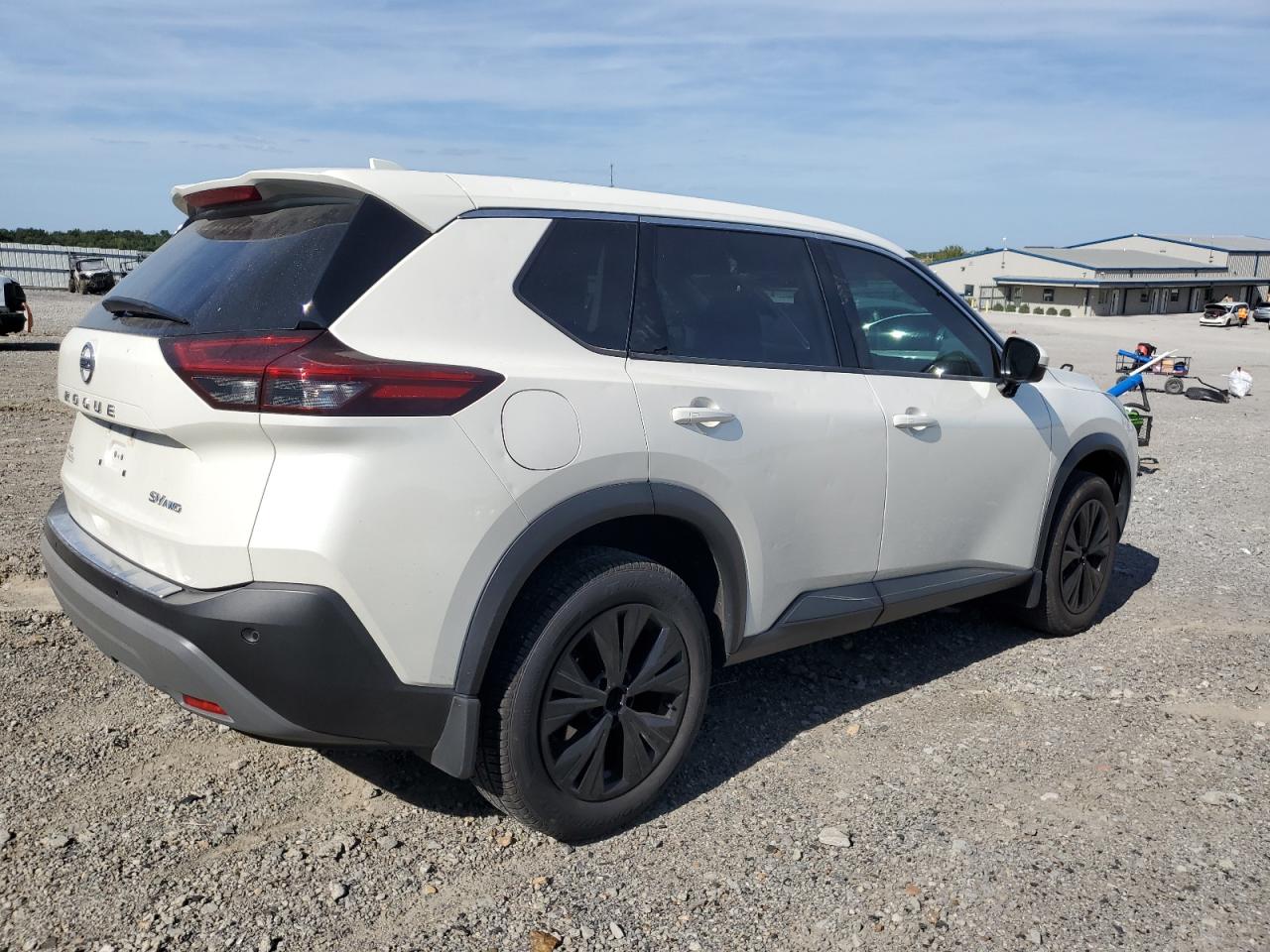 2021 Nissan Rogue Sv white null gas JN8AT3BB0MW214070 photo #4