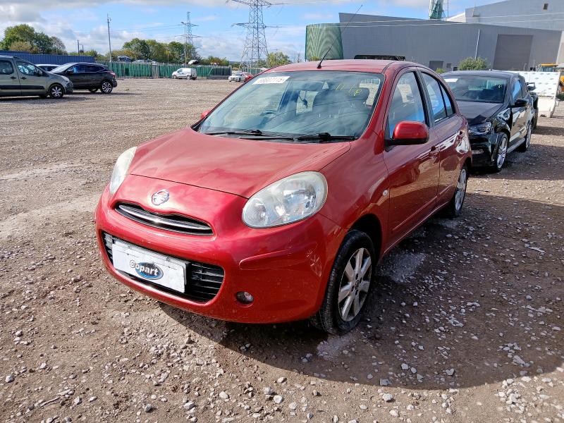 2012 NISSAN MICRA ACENTA for sale at Copart BRISTOL