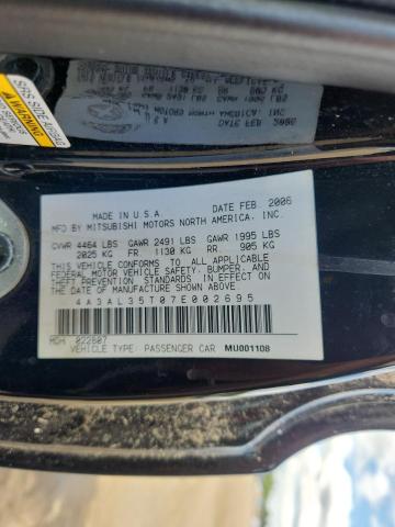 Damaged 2007 Mitsubishi Eclipse Cars for Sale