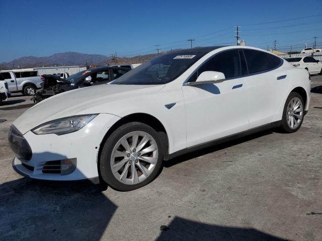 Hatchbacks TESLA MODEL S 2015 White