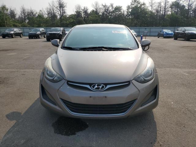  HYUNDAI ELANTRA 2016 tan