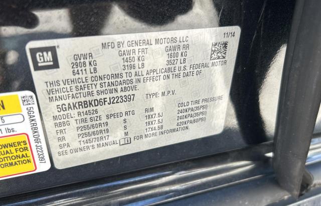 2015 BUICK ENCLAVE   