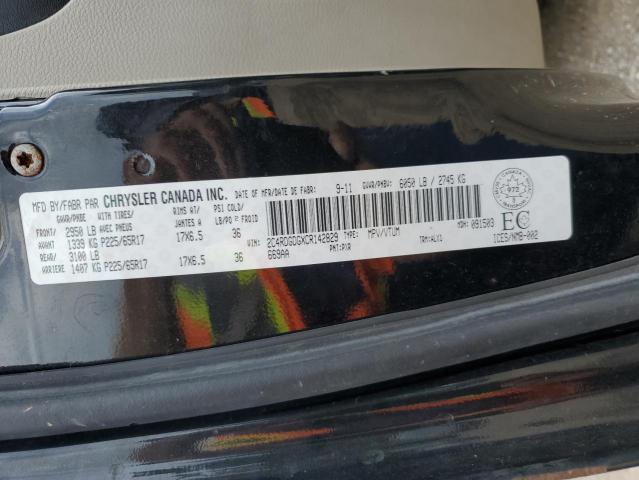 2012 DODGE GRAND CARAVAN CREW  