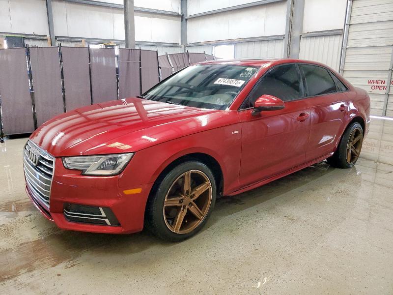  AUDI A4 2018 Czerwony