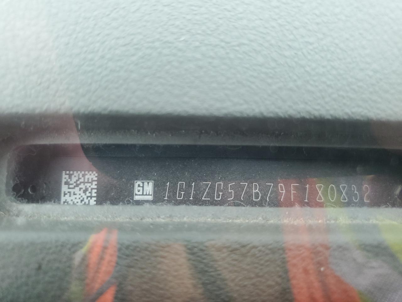 2009 Chevrolet Malibu Ls VIN: 1G1ZG57B79F180832 Lot: 69149545