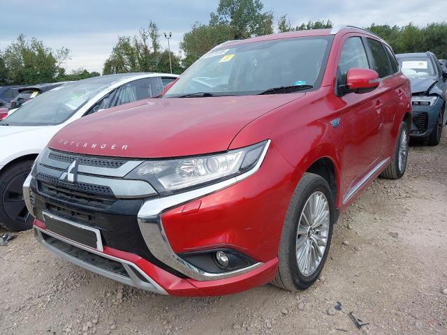 2018 MITSUBISHI OUTLANDER 2.4 PHEV JURO 5DR AUTO for sale at Copart SANDY