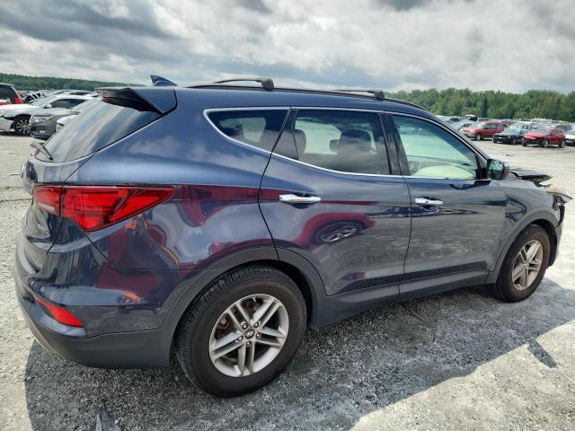  HYUNDAI SANTA FE 2017 Синий