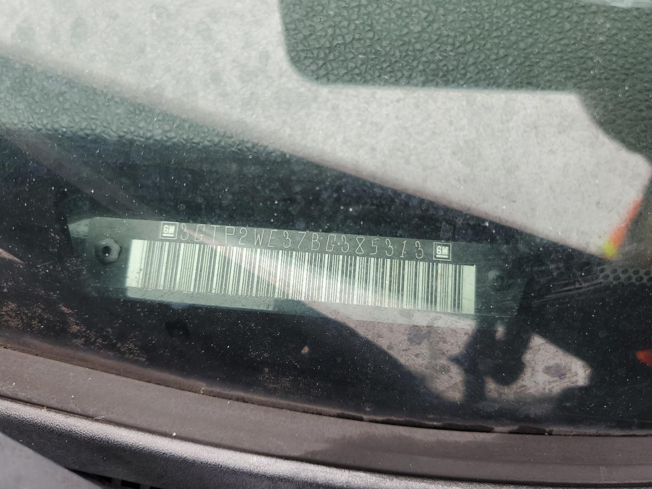 2011 GMC Sierra K1500 Slt VIN: 3GTP2WE37BG385313 Lot: 67741295