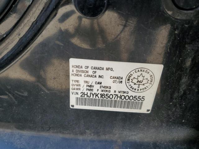 2007 HONDA RIDGELINE RTL  