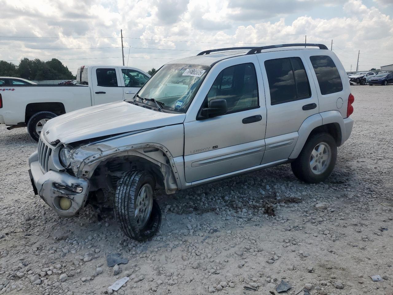2003 Jeep Liberty Limited silver null gas 1J4GK58K33W637603 photo #1