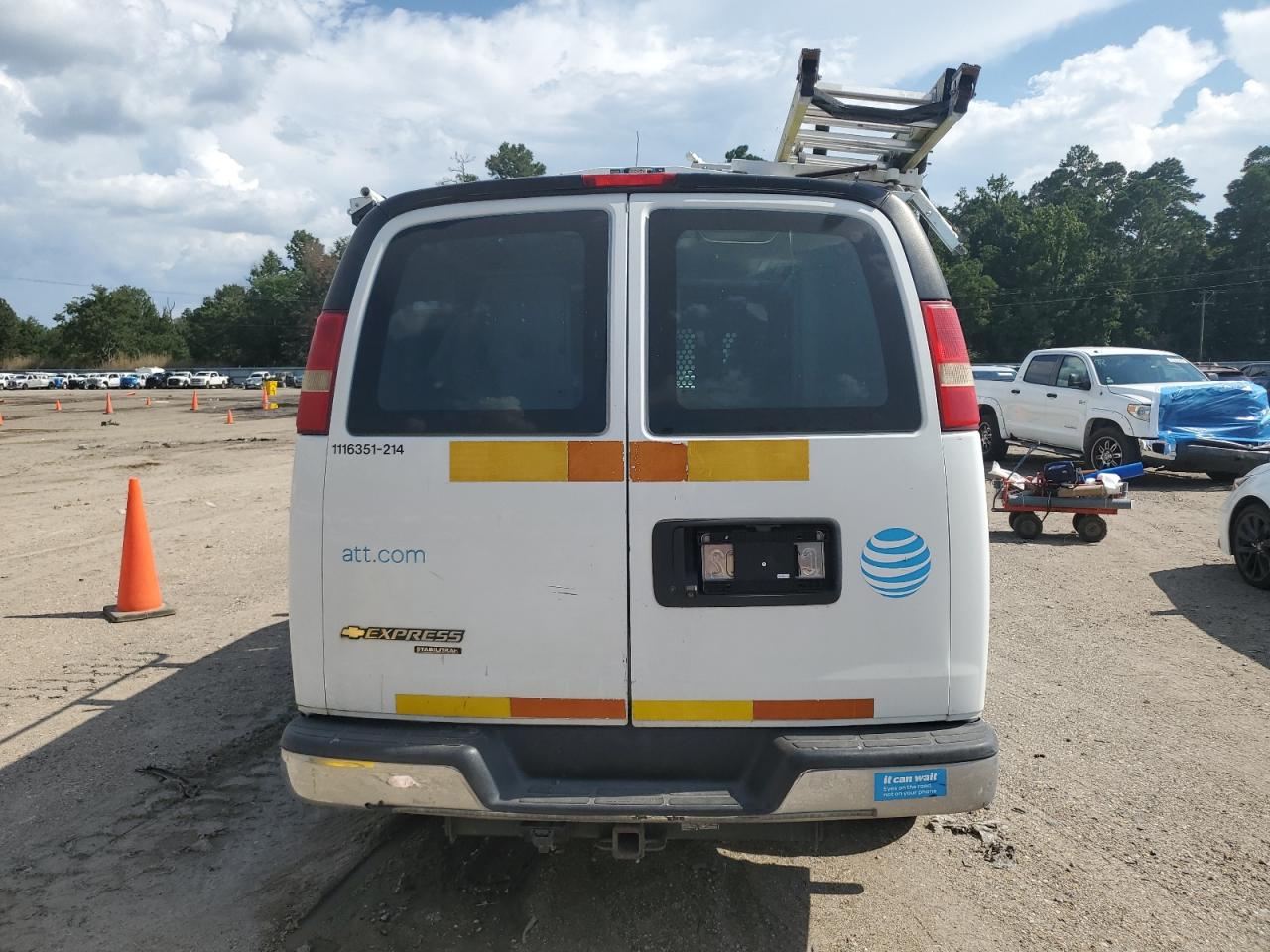 2014 Chevrolet Express G2500 VIN: 1GCWGFCA3E1191401 Lot: 66287015