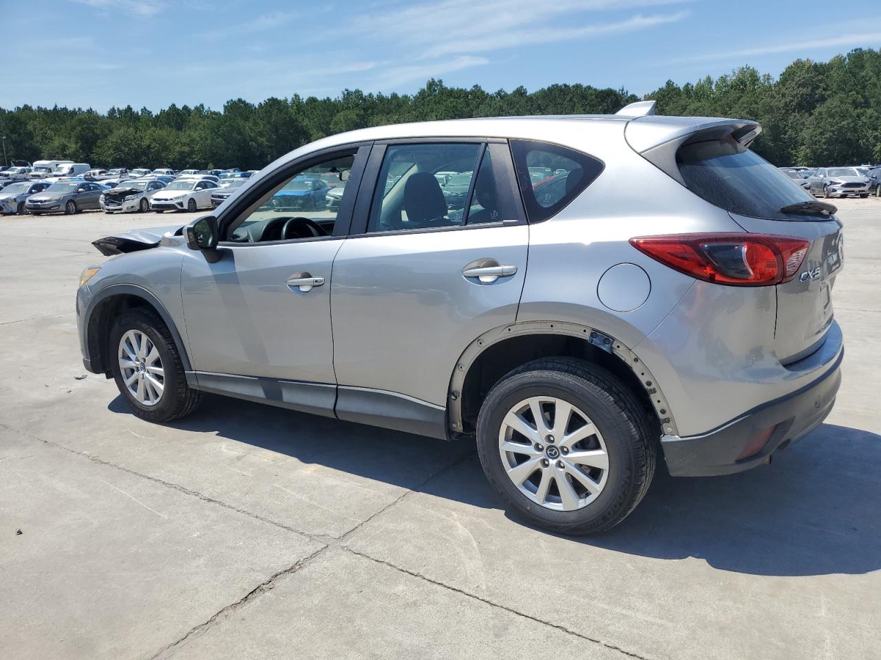2014 Mazda Cx-5 Sport grey suv gas JM3KE2BE9E0313870 photo #3
