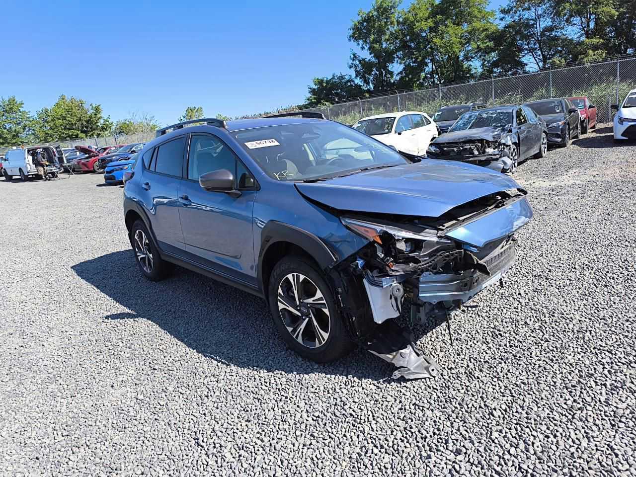 2024 Subaru Crosstrek Premium blue null gas JF2GUADC7RH864654 photo #4