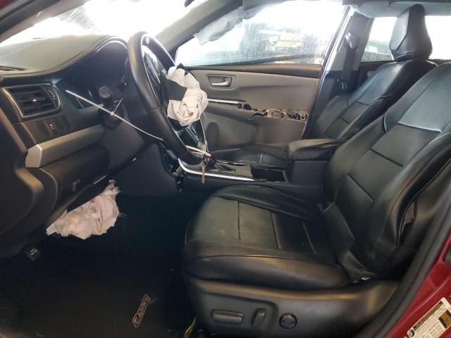  TOYOTA CAMRY 2016 Бургунди