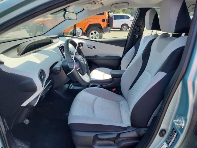  TOYOTA PRIUS 2017 Бирюзовый