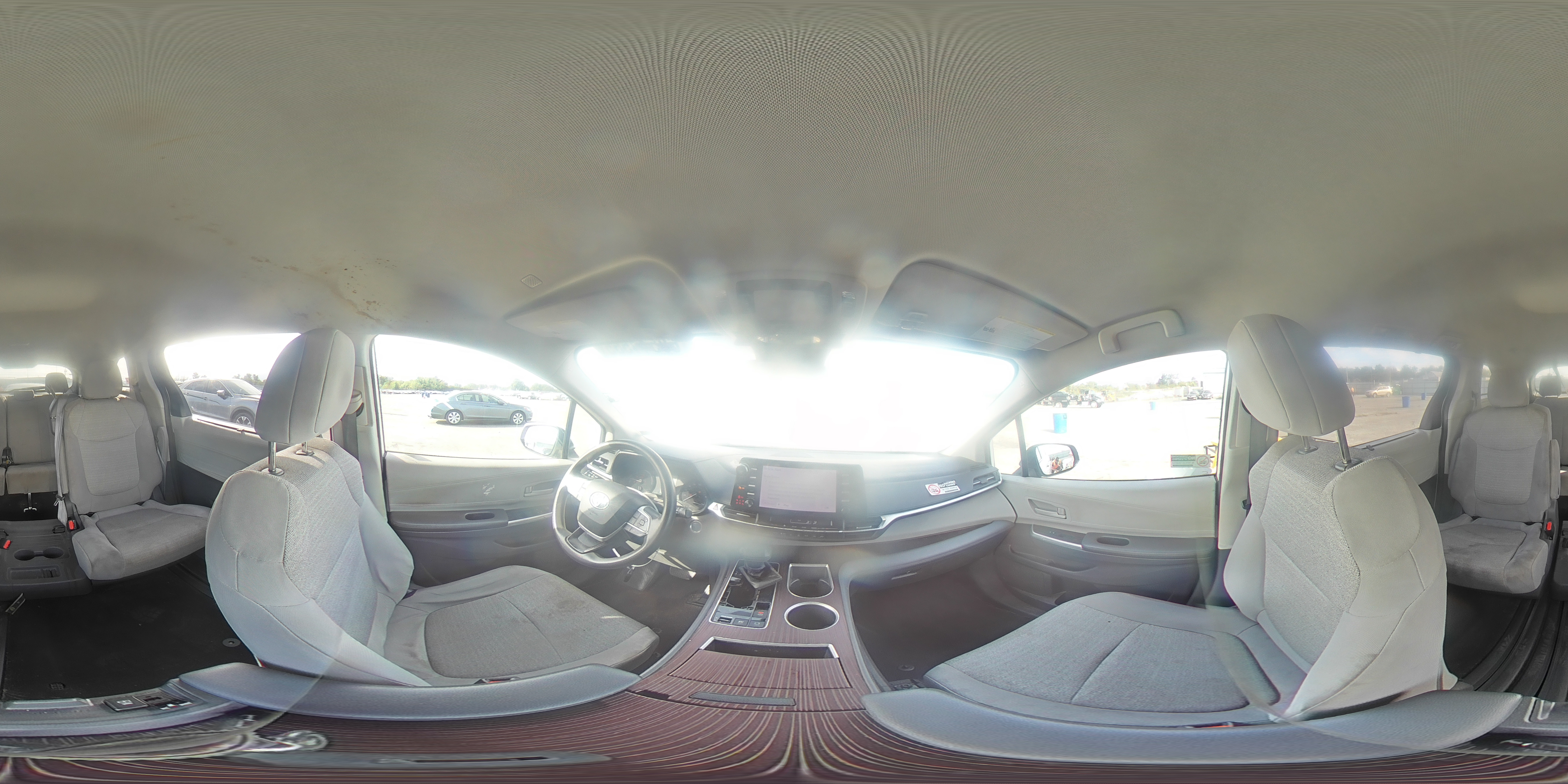 2021 Toyota Sienna Le VIN: 5TDKRKEC6MS043743 Lot: 68544565