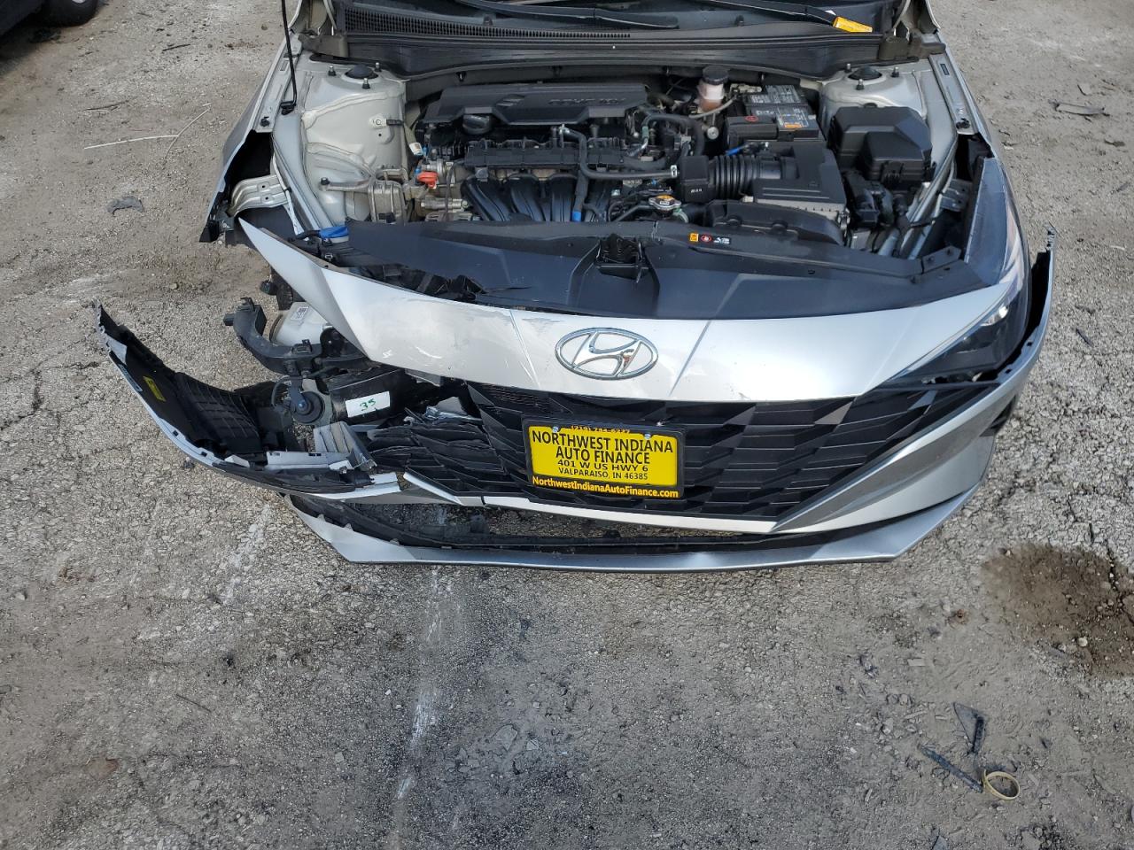 2021 Hyundai Elantra Se VIN: 5NPLL4AG6MH052653 Lot: 69851855