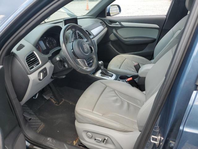  AUDI Q3 2018 Granatowy