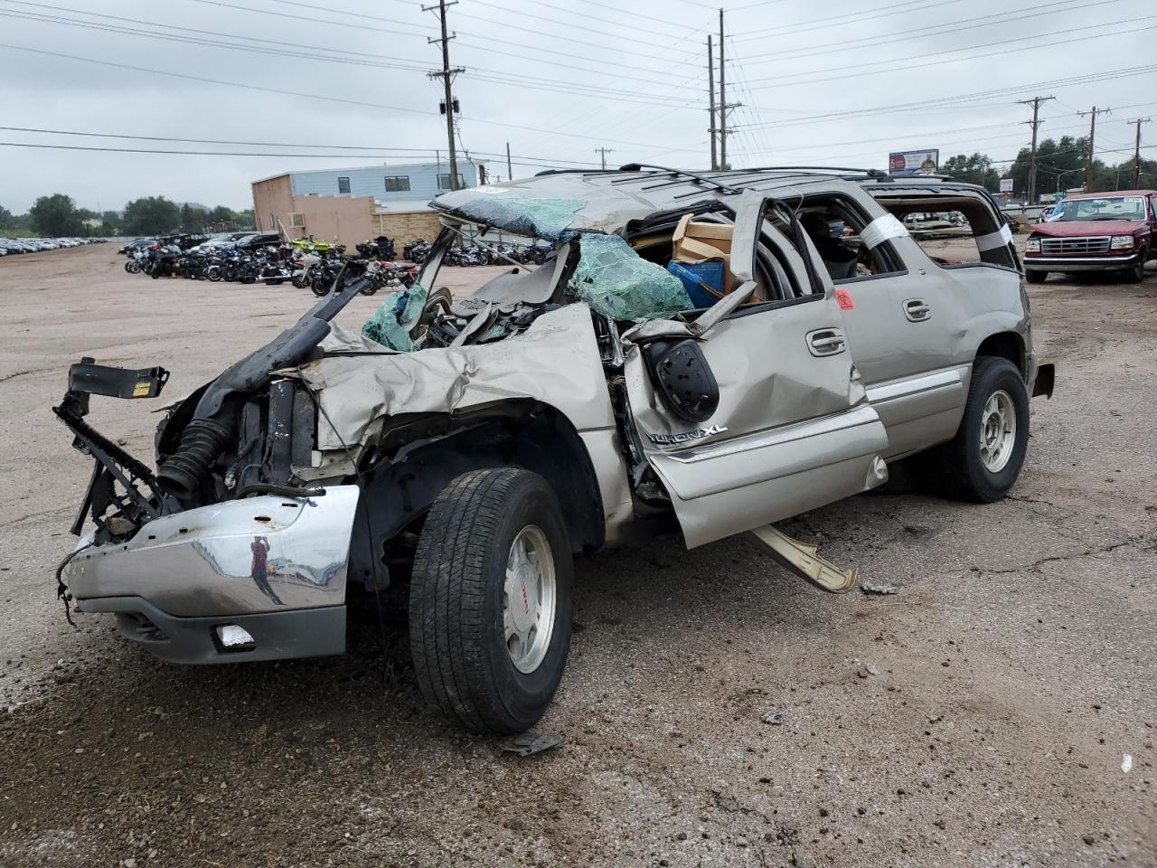 2001 GMC Yukon Xl K1500 grey suv gas 1GKFK16T61J311458 photo #1