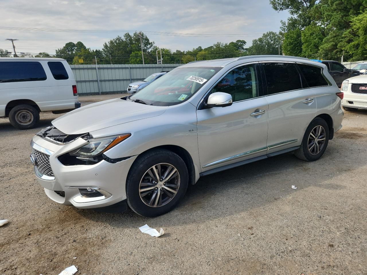 2017 Infiniti Qx60 silver null gas 5N1DL0MN3HC514297 photo #1