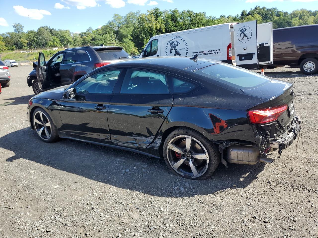 2022 Audi A5 Premium Plus 45 black null gas WAUFACF51NA026763 photo #3