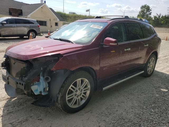 Parquets CHEVROLET TRAVERSE 2015 Czerwony