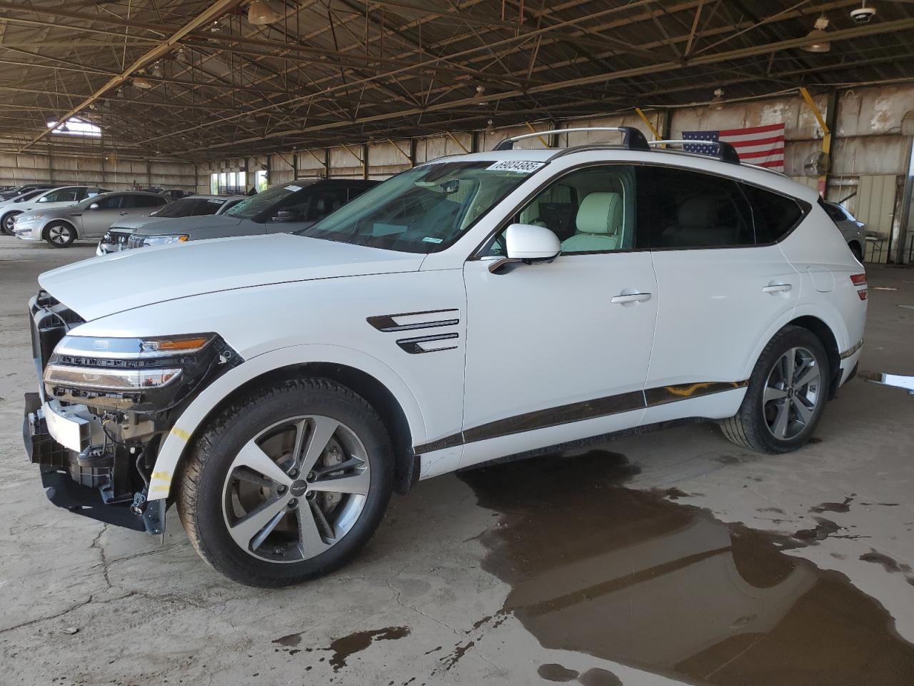2022 Genesis Gv80 Base white null gas KMUHCESC2NU079313 photo #1