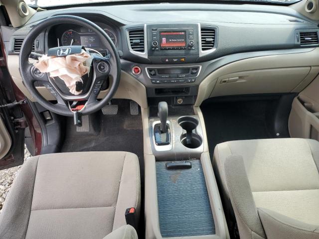  HONDA PILOT 2017 Бургунди