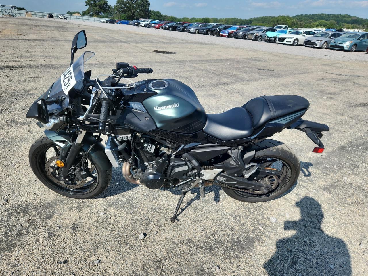 2025 Kawasaki Ex650 P charcoal null gas ML5EXEP13SDAE4186 photo #4