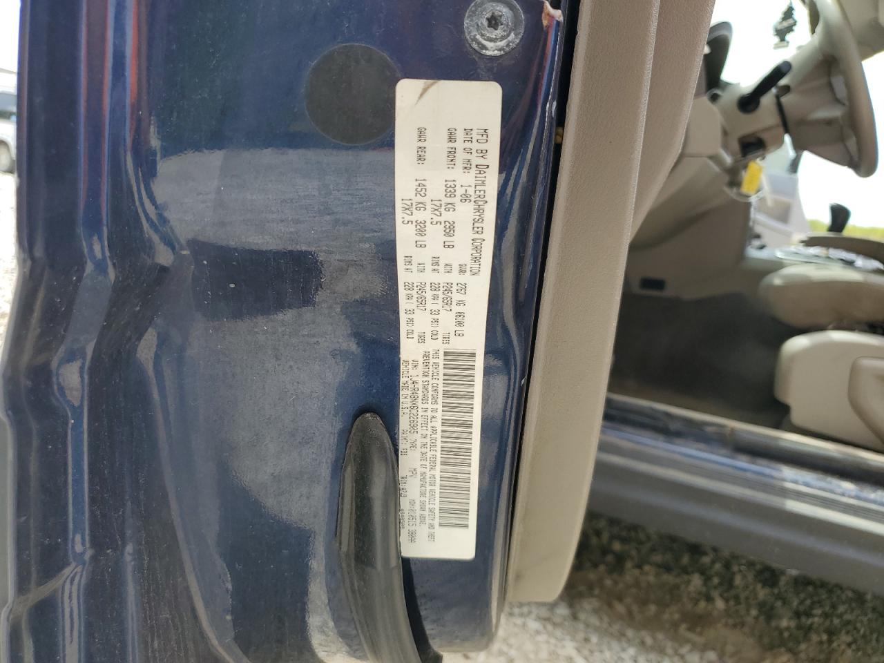 1J4HR48NX6C226905 2006 Jeep Grand Cherokee Laredo