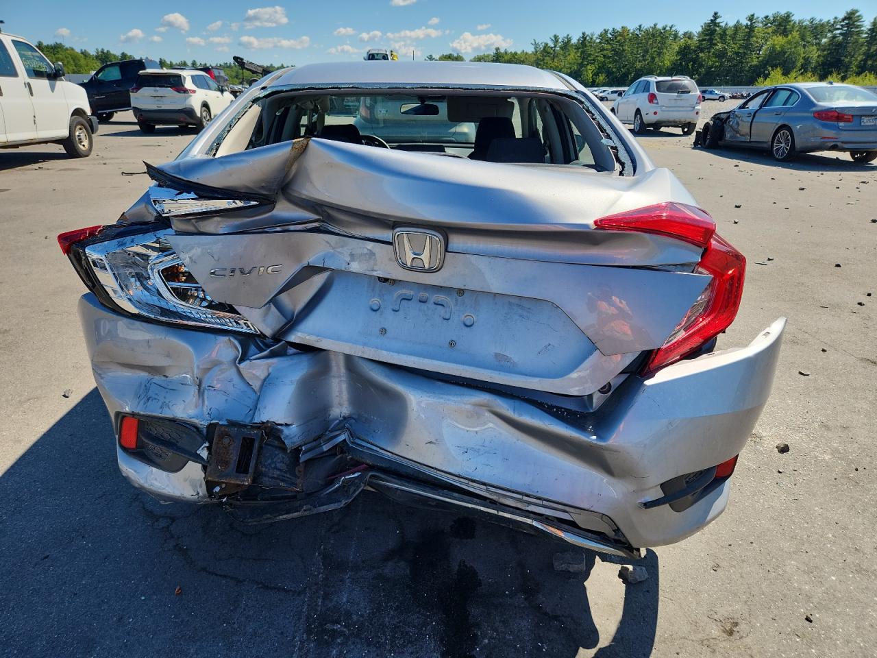 2019 Honda Civic Lx VIN: 2HGFC2F6XKH554462 Lot: 70347565