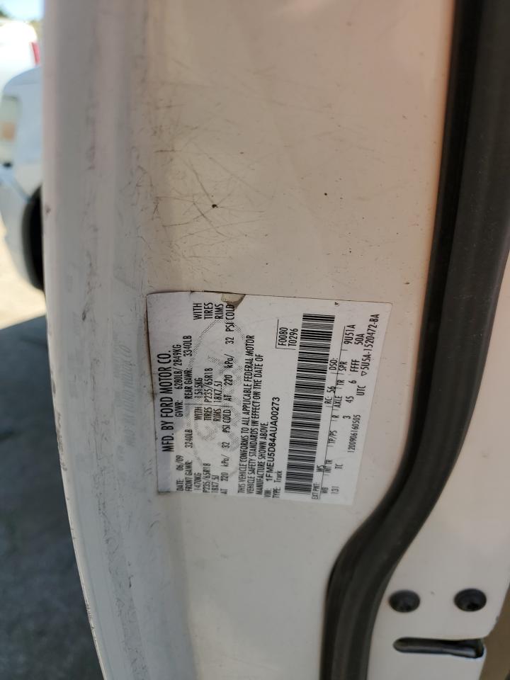 2010 Ford Explorer Sport Trac Limited VIN: 1FMEU5D84AUA00273 Lot: 68761605