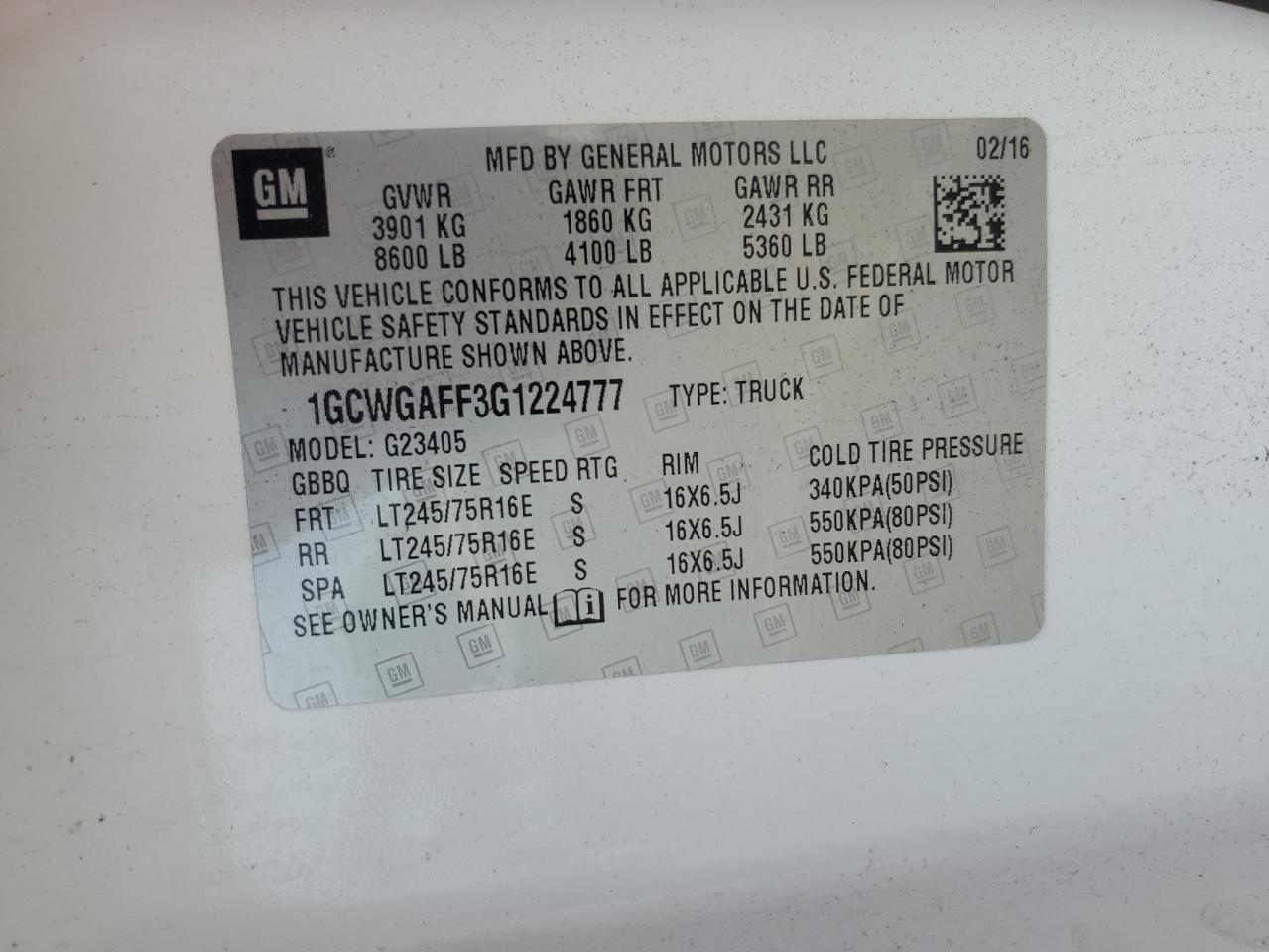 2017 Chevrolet Express G3500 Lt VIN: 1GAZGPFF6H1210222 Lot: 67592295