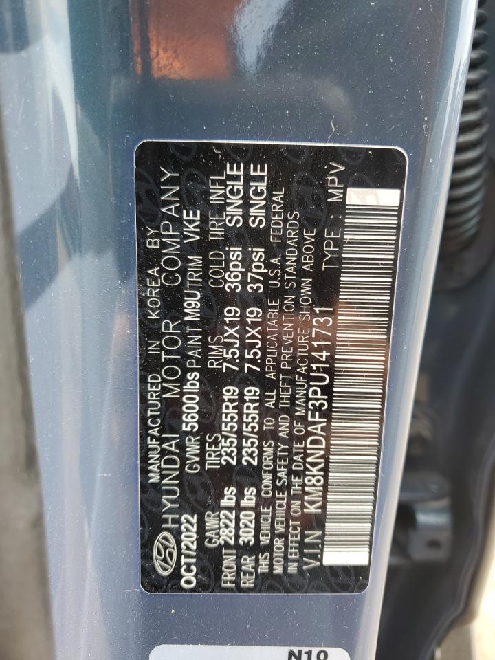 2023 Hyundai Ioniq 5 Sel VIN: KM8KNDAF3PU141731 Lot: 68030835