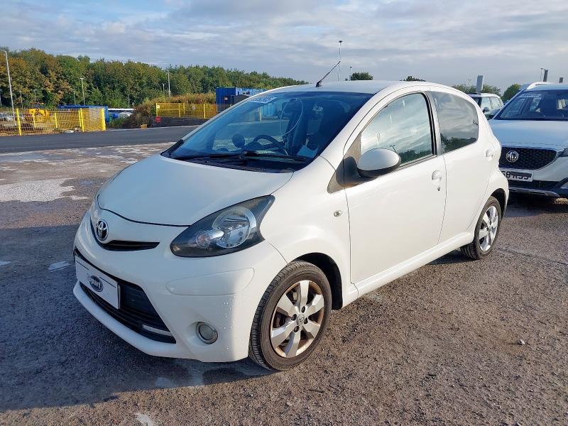 2013 TOYOTA AYGO FIRE for sale at Copart ST HELENS