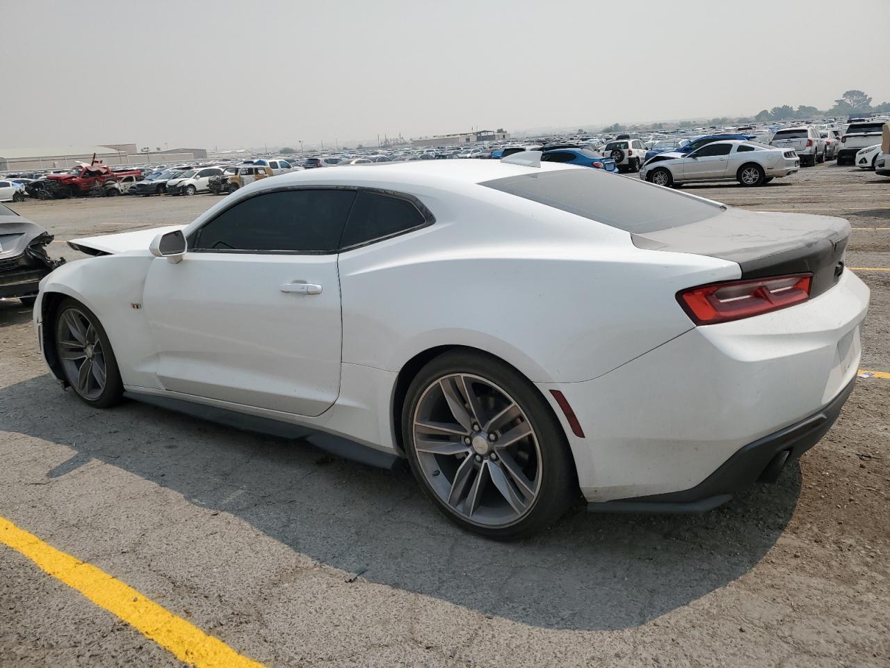 2017 Chevrolet Camaro Lt white coupe gas 1G1FB1RS9H0128966 photo #3