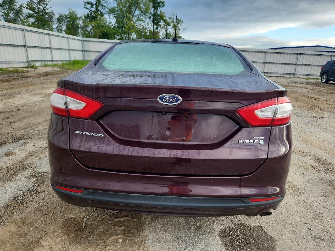 2013 Ford Fusion Se Hybrid VIN: 3FA6P0LU6DR233428 Lot: 69785775